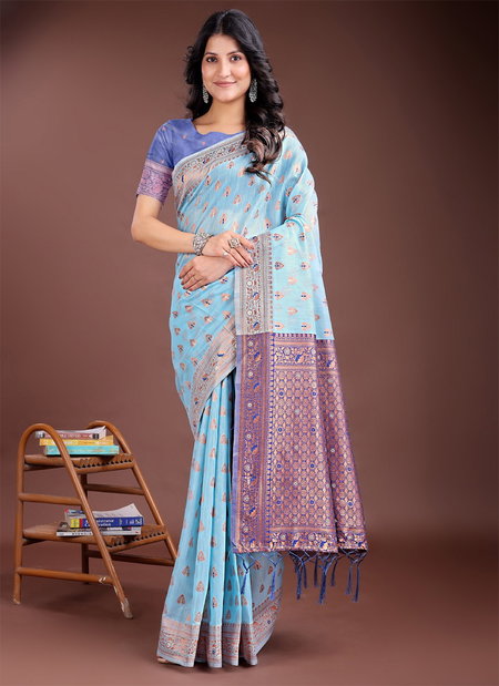 Asavali By Ast Cotton Linen Cotton Fancy Saree Wholesale Suppliers In Mumbai