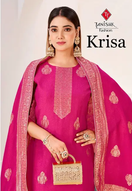 Krisa By Tanishk Viscose Muslin Designer Salwar Suits Wholesale Market In Surat