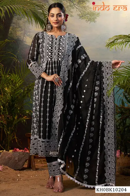 Indo Era 2609 Pure Cotton Ladies Kurti With Bottom Dupatta Wholesale Market In Surat