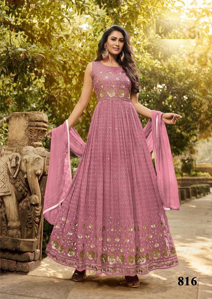 Mohini DN 816 Wedding Wear Gown Catalog
