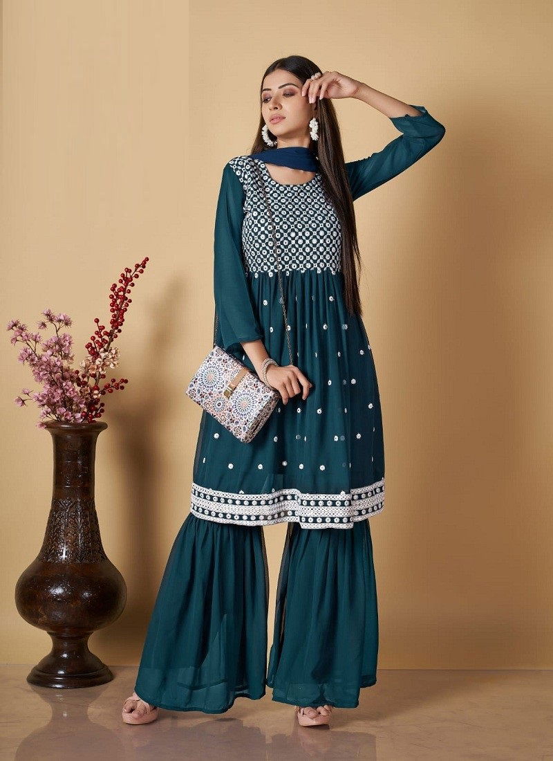 Yuvika By Mrudangi Sharara Suit Catalog