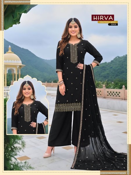 Hirva Vol 2 Roman Glass Embroidered Salwar Suits