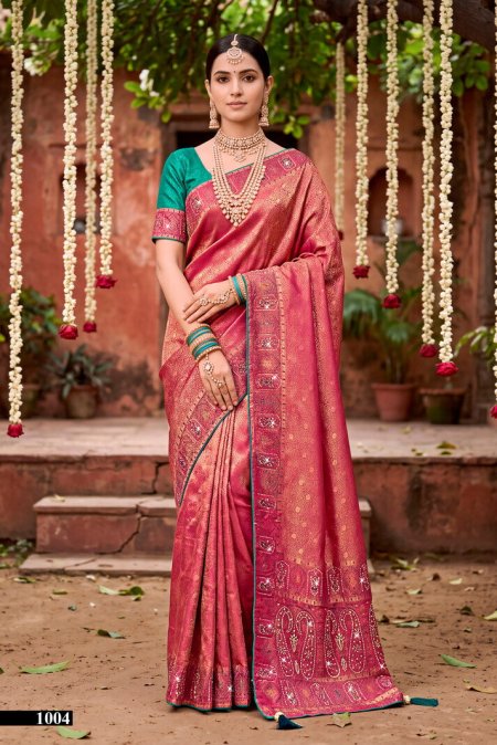 Sanwariya Satin Saroski Vol 1 By Saroj Silk Saree