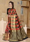 Sitka Cotton Silk Party Wear Sarees Collection