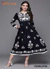 2426 Indo Era Embroidery Long Anarkali Kurtis Wholesale In Delhi
