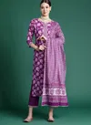 2489 Indo Era Summer Special Printed Cotton Kurti Bottom With Dupatta Wholesale Online
