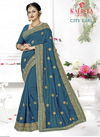 Kalista City Girl Casual Wear Georgette Saree Collection