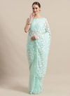 Dwija 1 Party Wear Floral Organza Saree Collection