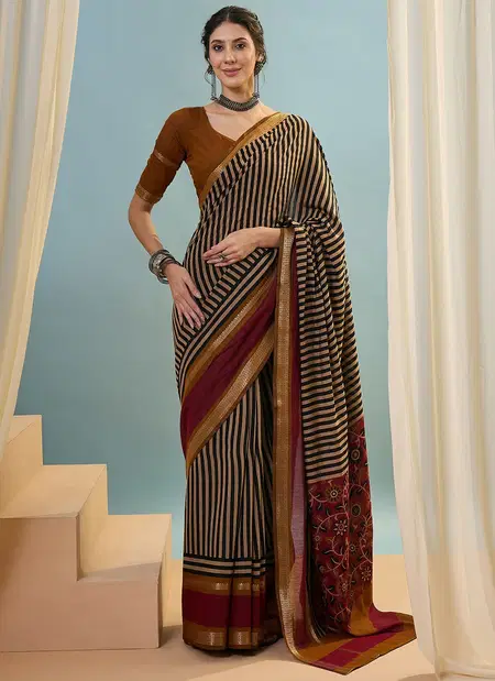 Tara 50 Semi Modal Printed Sarees Wholesale Market Surat