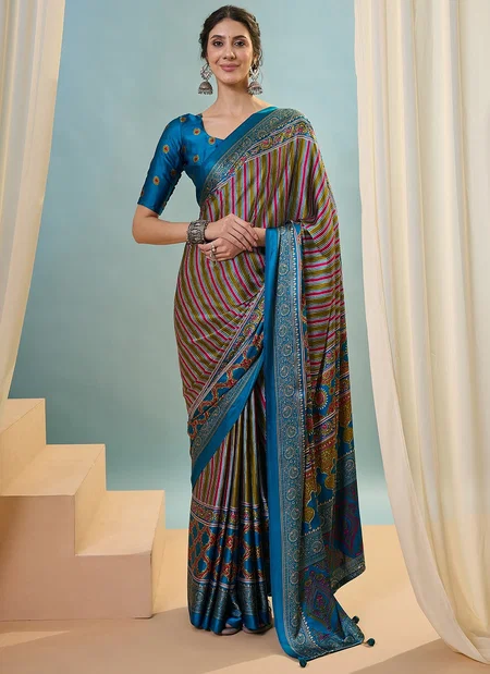 Lux 24 Semi Modal Fancy Printed Sarees Best Wholesale Price In Surat