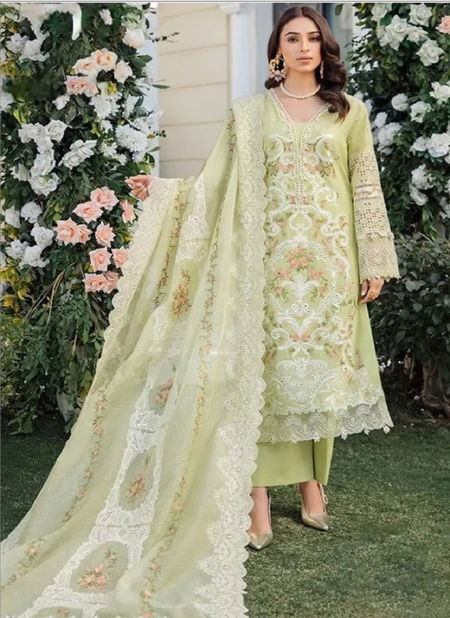 265 A To D Dinsaa Suit Heavy Embroidery Cotton Pakistani Suits Wholesale Price In Surat Catalog