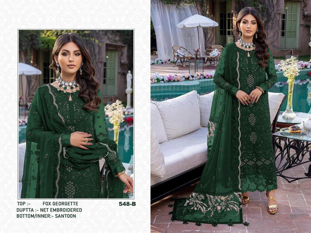 Al Karam 548 Designer Pakistani Suits Catalog
