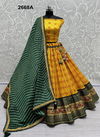 2668 A by Anjani Art Crepe Cotton Wear Lehenga Choli Wholesale In Delhi