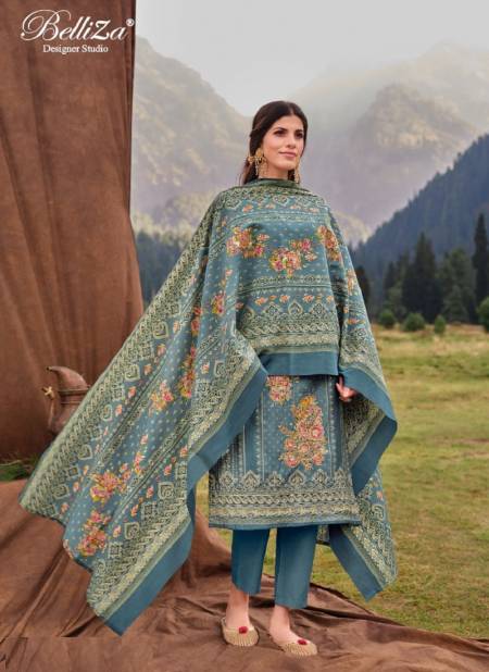 Khwaab By Belliza Viscose Muslin Designer Pakistani Suit Catalog