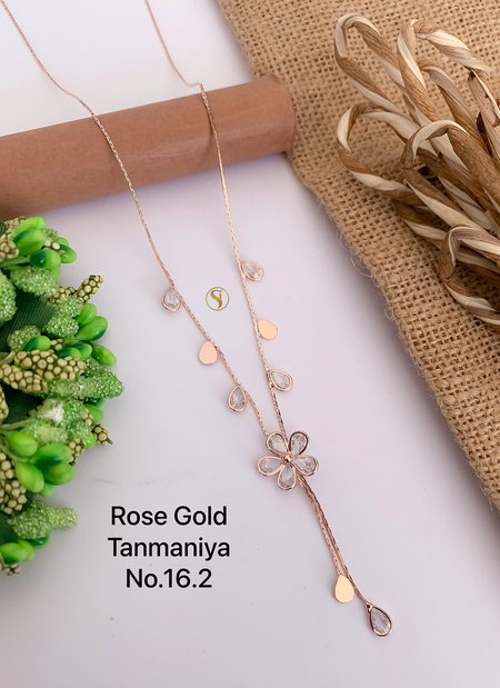 3 Daily Wear Designer Rose Gold Tanmaniya Wholesale Online

