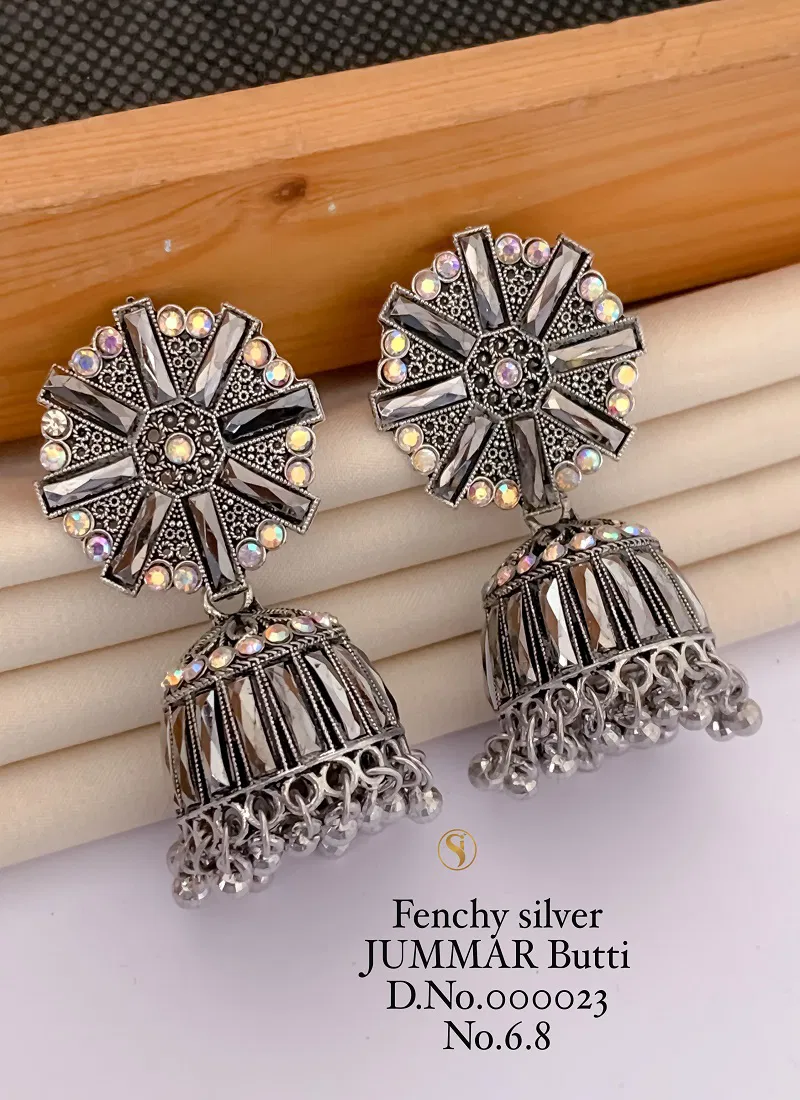 3 Fancy Designer Special Navratri Earrings Wholesale Online
