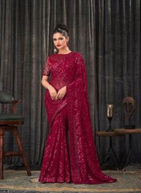 Anmol Innara 3 New Party wear Georgette Heavy Designer Saree Collection Catalog