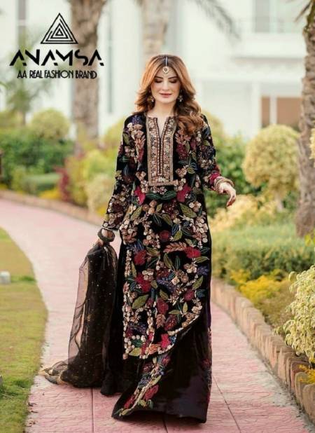 435 Anamsa Rayon Embroidered Pakistani Suits Wholesale Shop In Surat
