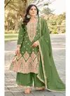4421 Khas Chinon Silk Pakistani Readymade Suits Surat Wholesale Market