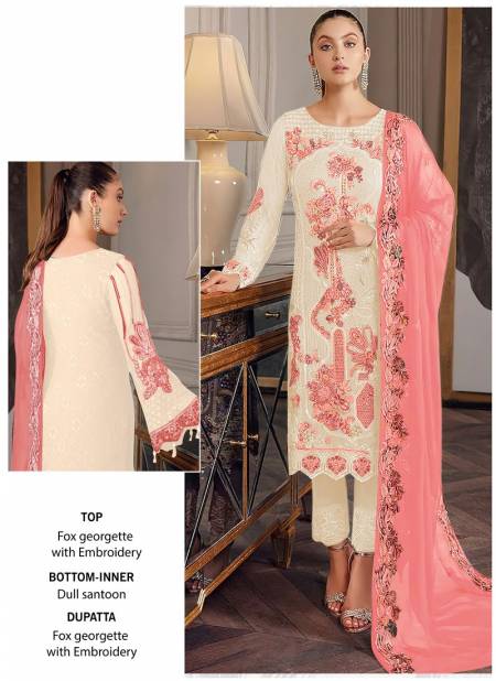 5028 A To D By Alk Khushbu Georgette Pakistani Suits Wholesale Market In Surat Catalog