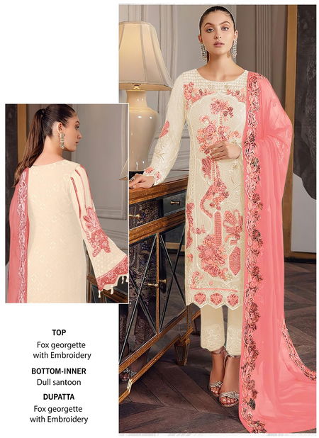 5028 A To D By Alk Khushbu Georgette Pakistani Suits Wholesale Market In Surat Catalog