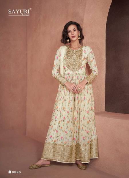 5298 Lotus By Sayuri Heavy Wedding Wear Gown With Dupatta Wholesale Market Catalog