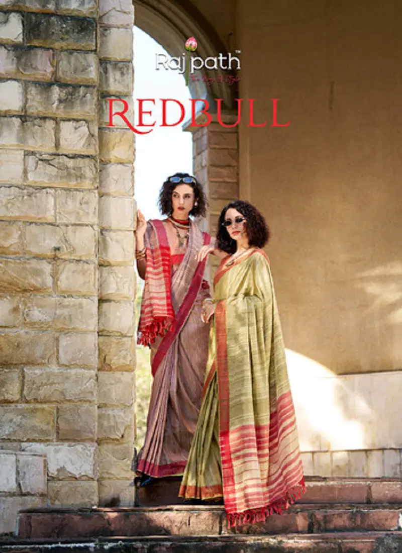 Redbull By Rajpath Casual Wear Saree Wholesale Market In Surat Catalog