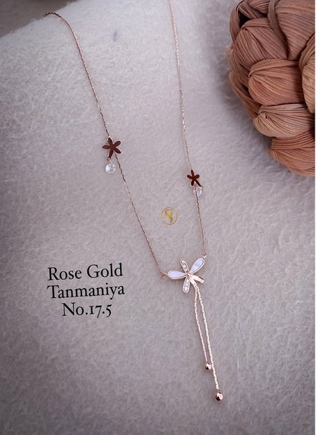 6 Rose Gold Tanmaniya Chain Wholesale Shop In Surat
