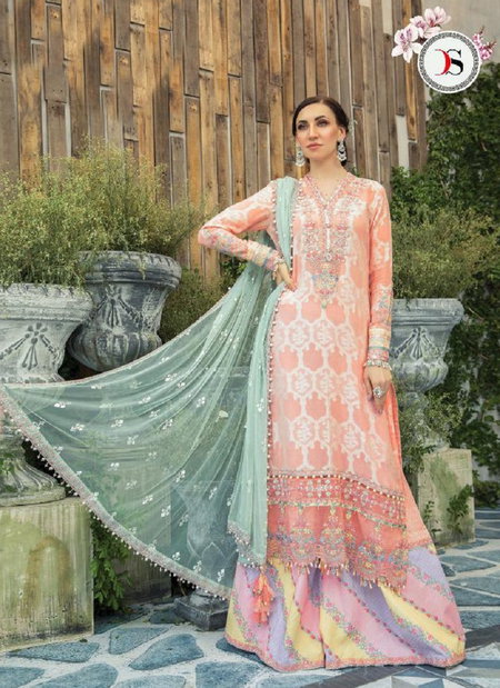 691 Deepsy Maria B lawn Super Hit Designer Pakistani Suit