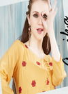 Anika Heavy Premium Muslin Embroidered Designer Kurti Collection at Wholesale Price