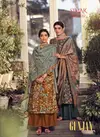 Glossy Simar Gunjan 774 Series Designer Party Wear Embroidered Pashmina Dress Material Collection
