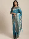 Tanisha 2 Festive Silk Blend Woven Party Wear Saree Collection at Wholesale Price