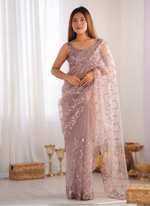 Kc 851 Party Wear Net Sequence Worked Stylish Saree Wholealesale Market In Surat