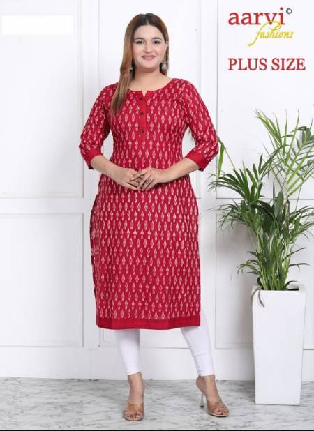 Plus Size Vol 3 By Aarvi Straight Plus Size Kurtis Wholesale Market In Surat With Price Catalog