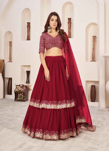 Anchal By Zeel Clothing Wedding Georgette Lehenga Choli Wholesale In Delhi  Catalog