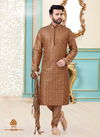 Antique Dupion Silk Readymade Mens Kurta Payjama 1813