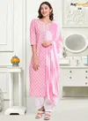 Baby Pink And White Colour Sophia By Rajnandini Readymade Salwar Suit Catalog 238