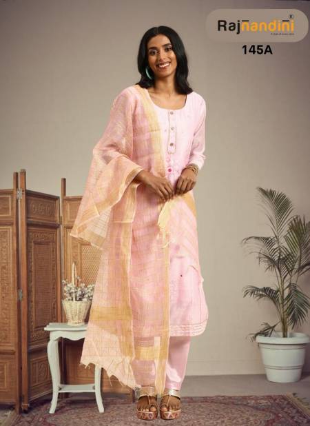 Baby Pink Chitra 1 Designer Salwar Suit Catalog 145 A