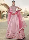 Baby Pink Color Kadambari By Virasat Gown Catalog 1003