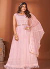 Baby Pink Colour Bk 8754 Gown Catalog 4013