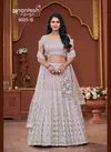 Baby Pink Colour Bridal Couture 2024 By Anantesh Engagement Designer Lehenga Choli Orders In India 9025 B