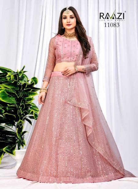 Baby Pink Colour Mahavesh By Rama Designer Lehenga Choli Catalog 11083