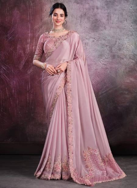 Baby Pink Colour Mohmanthan Sarisha Mahotsav Wholesale Party Wear Sarees Catalog 22719