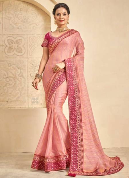 Baby Pink Colour Norita Ritsika Ethnic Wear Wholesale Designer Sarees 42707