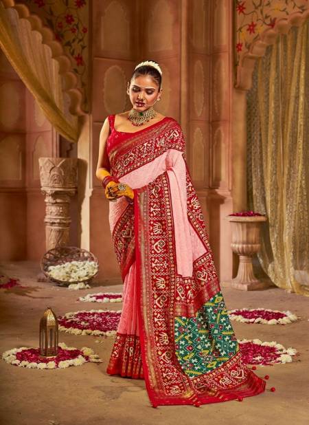 Baby Pink Colour Sukanya By Shubhshree Wedding Saree Catalog 1007