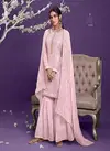 Baby Pink Colour Zaida Vol 9 By Alizeh Sharara Suit Catalog 2036