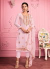 Baby pink Colour Murad Vol 1 Designer Salwar Suit Catalog 2009