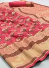 Pink Non Catalog Banarasi Soft Silk Designer and Party Wear Saree 1003