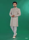 Beige Colour 1646 1 Wedding Wear Mens Indo Western Suppliers In India 3506