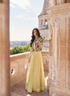 Beige Colour Luxe By Sayuri Designer Premium Silk Readymade Suits Exporters In India 5580